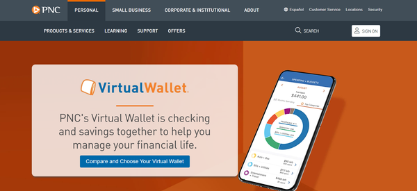 PNC Bank Review: Comprehensive Banking with Virtual Wallet Checking Pro