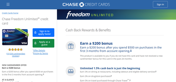 Chase Freedom Unlimited Review: A Comprehensive Look