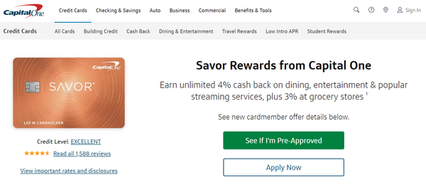 Capital One SavorOne Card Review: Feast on Cash Back Rewards