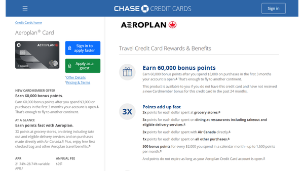 Aeroplan Credit Card Review: A Gateway to Sky-High Rewards