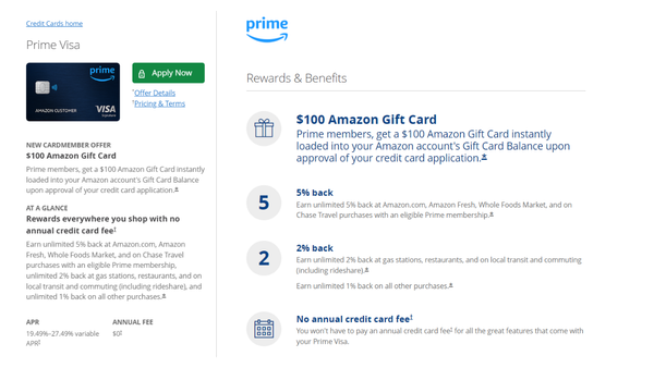 Amazon Prime Visa Review: A Must-Have for Amazon and Whole Foods Shoppers