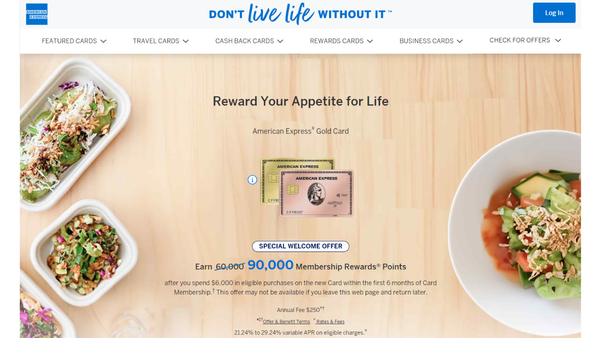 American Express Gold Card Review: Dining Rewards Royalty