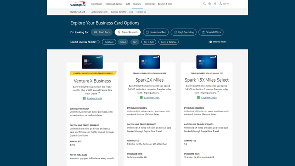 Capital One Spark Miles for Business Review: Streamlined Travel Rewards