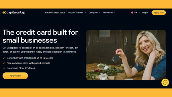 Capital on Tap Business Credit Card Review: Simplified Cash Back for Businesses