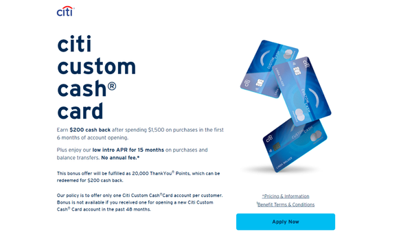 Citi Custom Cash® Card Review: Automatic 5% Rewards in Your Top Category