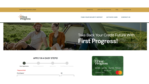 First Progress Platinum Prestige Mastercard® Secured Credit Card Review: A Stepping Stone to Credit Improvement