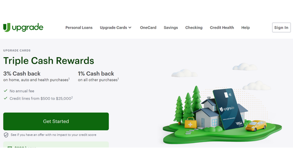 Upgrade Triple Cash Rewards Visa®: Unmatched Cash Back on Key Spending