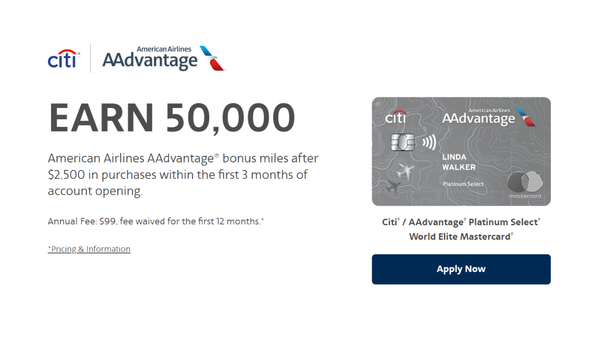 Citi® / AAdvantage® Platinum Select® World Elite Mastercard® Review: Tailored for Frequent Flyers