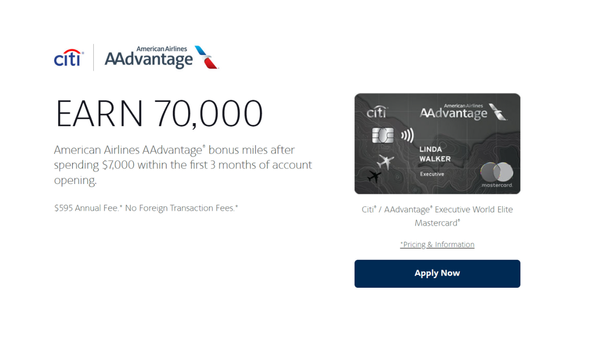 Citi® / AAdvantage® Executive World Elite Mastercard® Review: A Luxurious Travel Companion