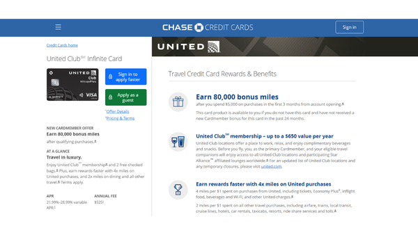United ClubSM Infinite Card Review: Elevate Your Travel Experience